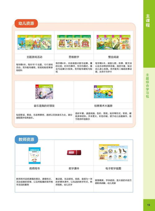 芳草教育幼儿园课程产品目录 最新